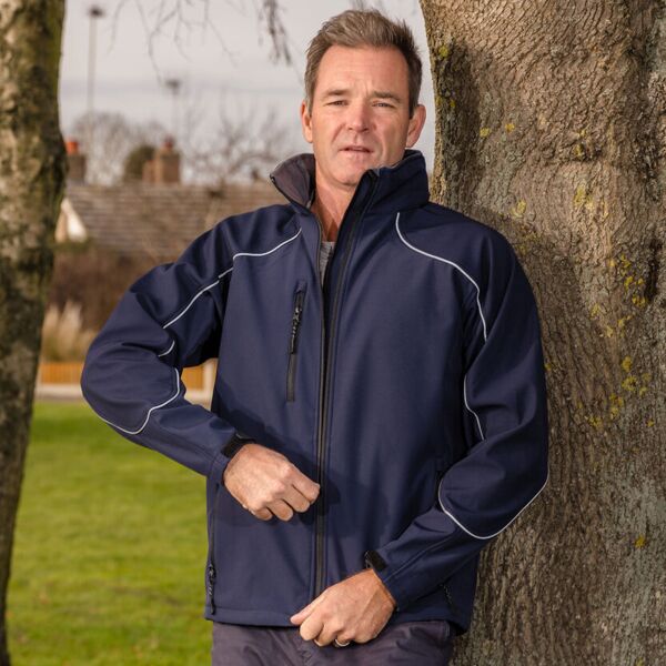 Hooded softshell jacket Miniaturansicht