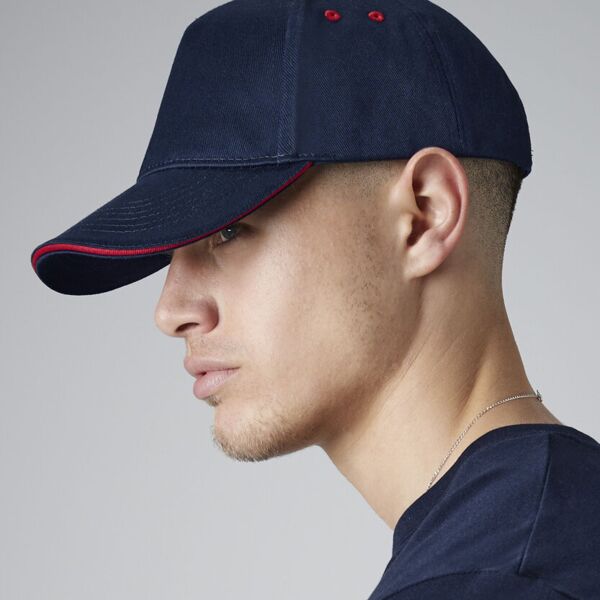 Ultimate 5-panel cap - sandwich peak Miniaturansicht