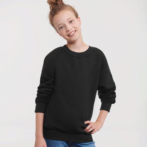Kids raglan sleeve sweatshirt Miniaturansicht