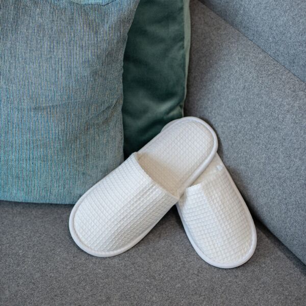 Waffle mule slippers Miniaturansicht