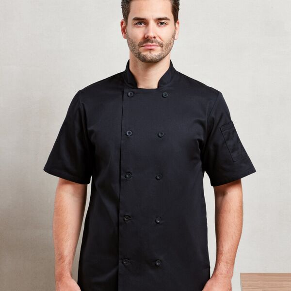 Short sleeve chef’s jacket Miniaturansicht