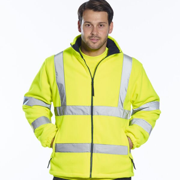 Hi-vis mesh-lined fleece (F300) Miniaturansicht
