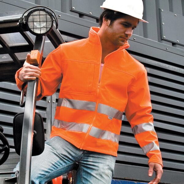 High-viz softshell jacket Miniaturansicht