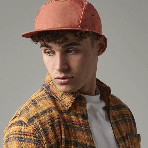 Canvas 5-panel camper cap Miniaturansicht