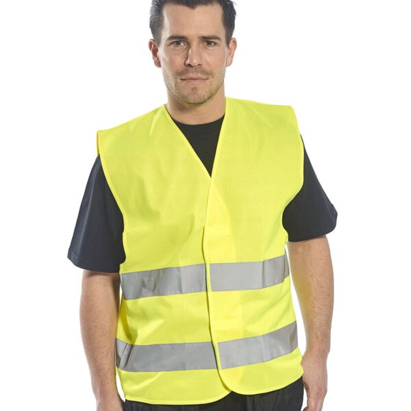 Hi-vis two-band vest (C474) Miniaturansicht