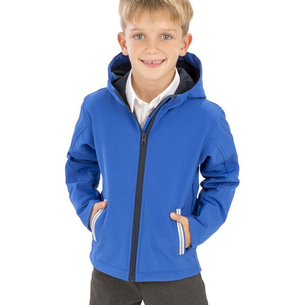 Core junior TX performance hooded softshell jacket Miniaturansicht