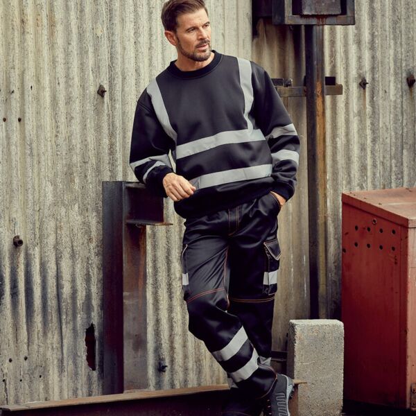 Hi-vis sweatshirt (HVJ510) Miniaturansicht