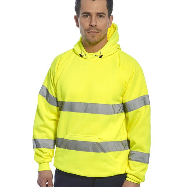 Hi-vis hooded sweatshirt (B304) Miniaturansicht