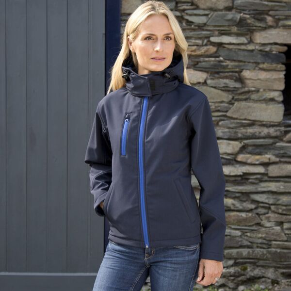 Women's Core TX performance hooded softshell jacket Miniaturansicht