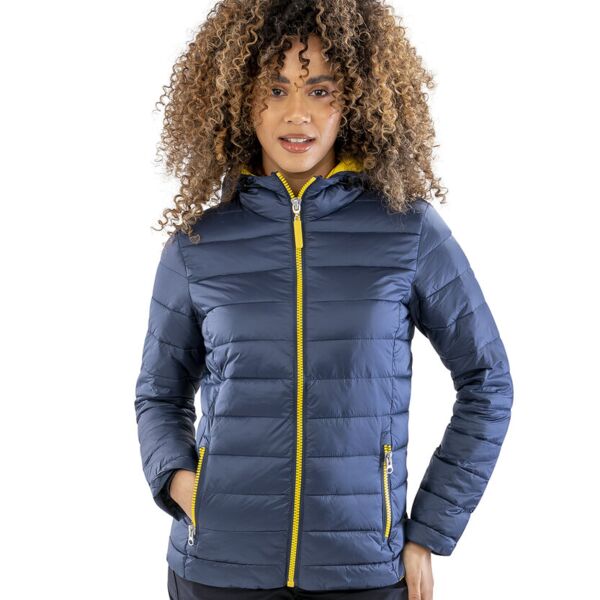 Women's Urban snow bird hooded jacket Miniaturansicht