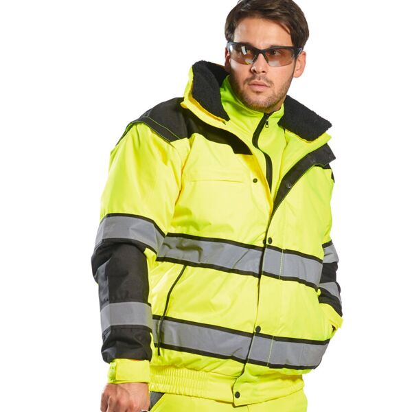 Hi-vis classic bomber jacket (C466) Miniaturansicht