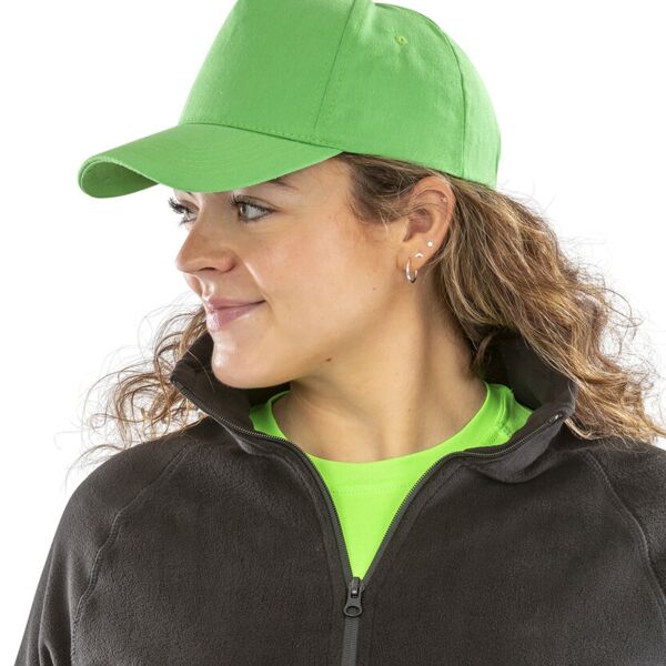 Boston 5-panel polycotton printer's cap Miniaturansicht