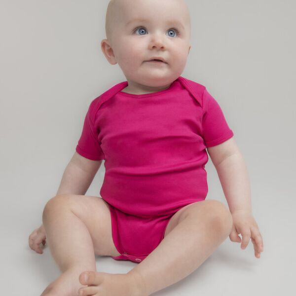Short-sleeved bodysuit with envelope neck opening Miniaturansicht