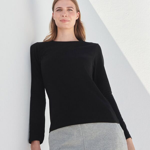 Women's feel good long sleeved stretch t-shirt Miniaturansicht