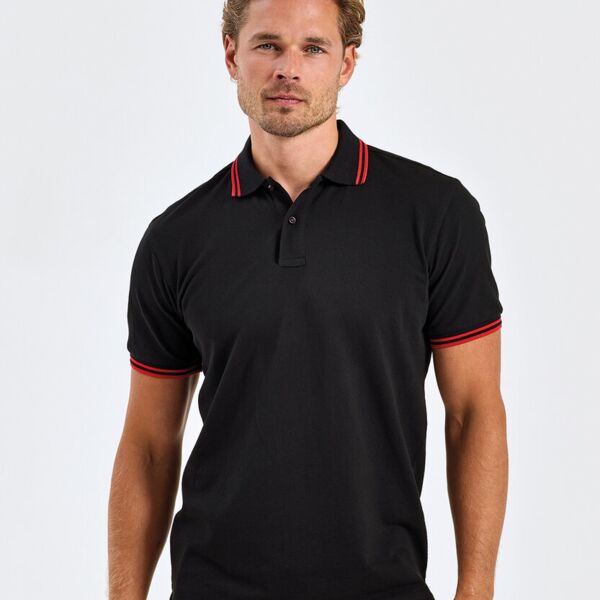 Men's classic fit tipped polo Miniaturansicht