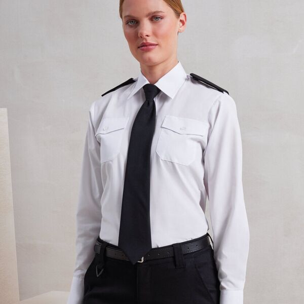 Women's long sleeve pilot shirt Miniaturansicht