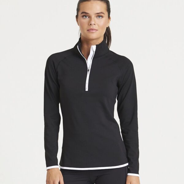 Women's cool ½ zip sweatshirt Miniaturansicht