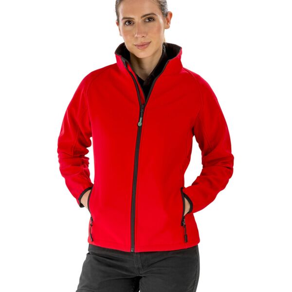 Women's Core printable softshell jacket Miniaturansicht