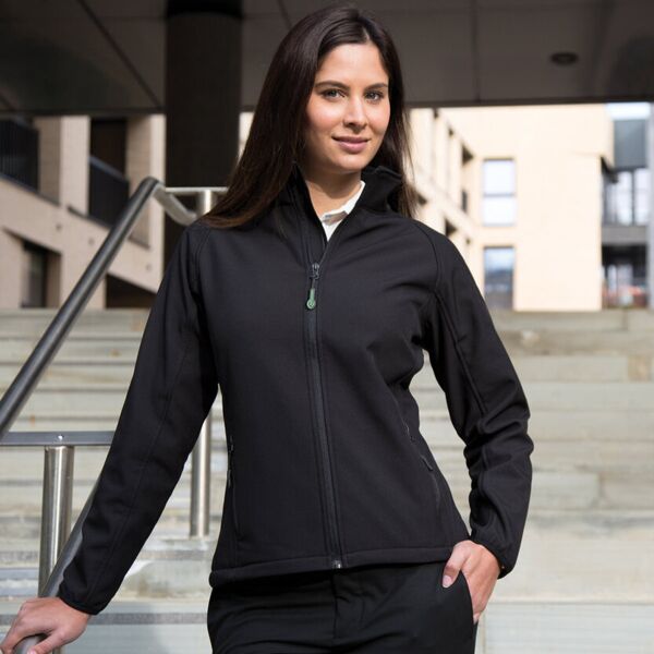 Women's Core printable softshell jacket Miniaturansicht