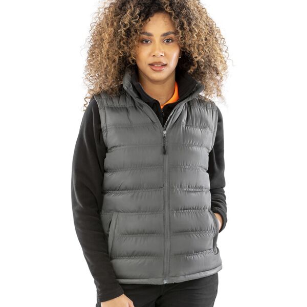 Women's ice bird padded gilet Miniaturansicht