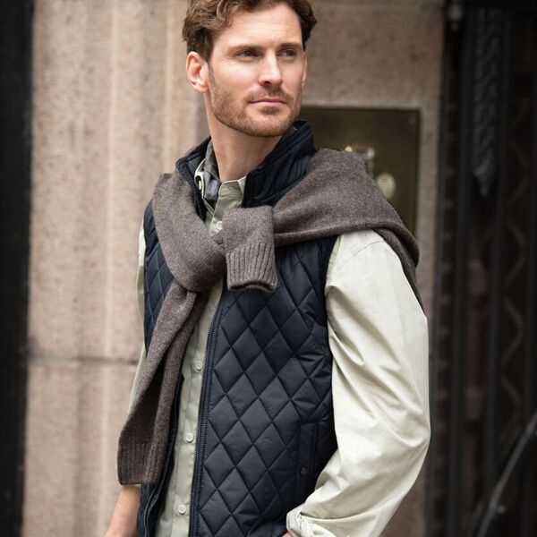 Camden – diamond quilted gilet Miniaturansicht
