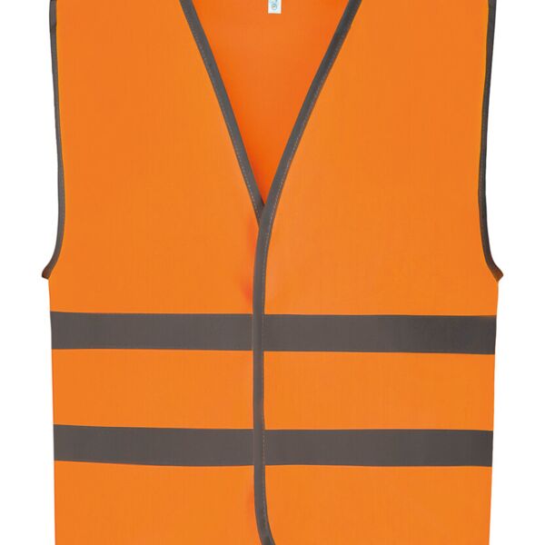Hi-vis reflective border kids waistcoat (HVW102CH) Miniaturansicht