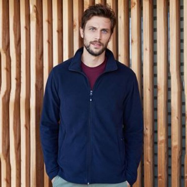 Full-zip microfleece jacket Miniaturansicht