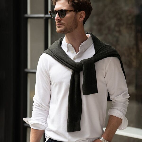 Carlington – deluxe long sleeve polo Miniaturansicht