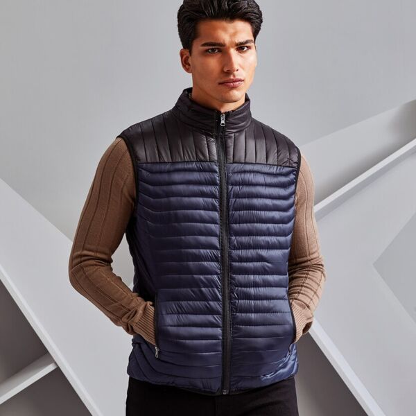 Domain two-tone gilet Miniaturansicht