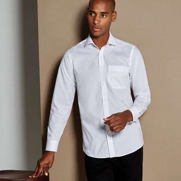 Poplin shirt long-sleeved (tailored fit) Miniaturansicht