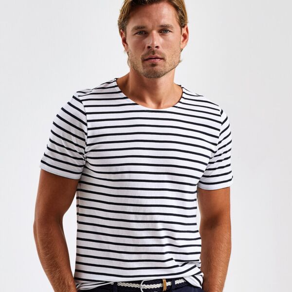 Men's Marinière coastal short sleeve tee Miniaturansicht