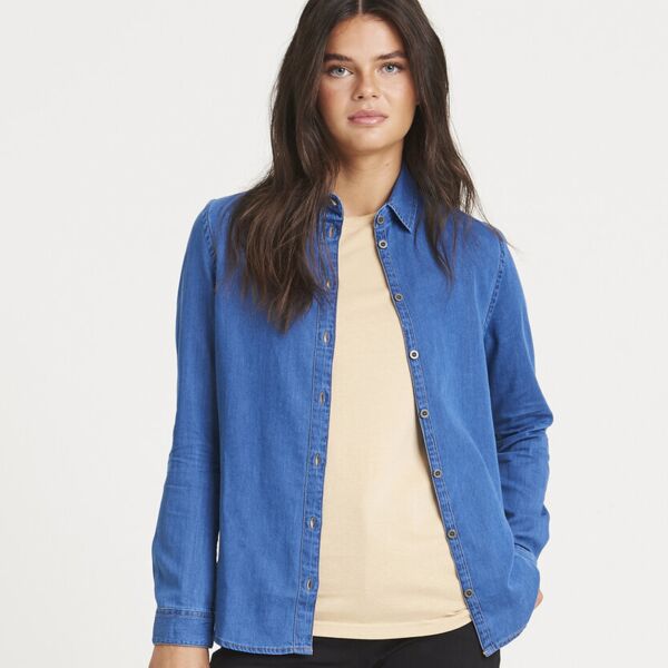 Women's Lucy denim shirt Miniaturansicht