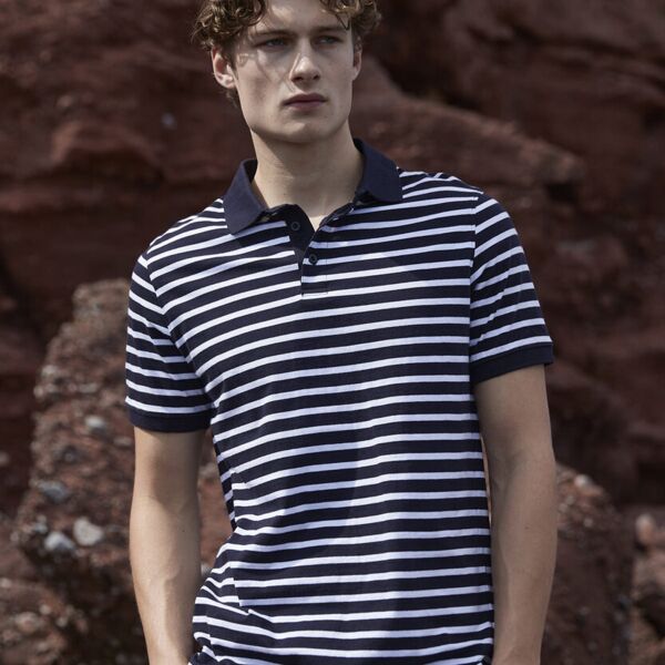 Striped Jersey polo shirt Miniaturansicht