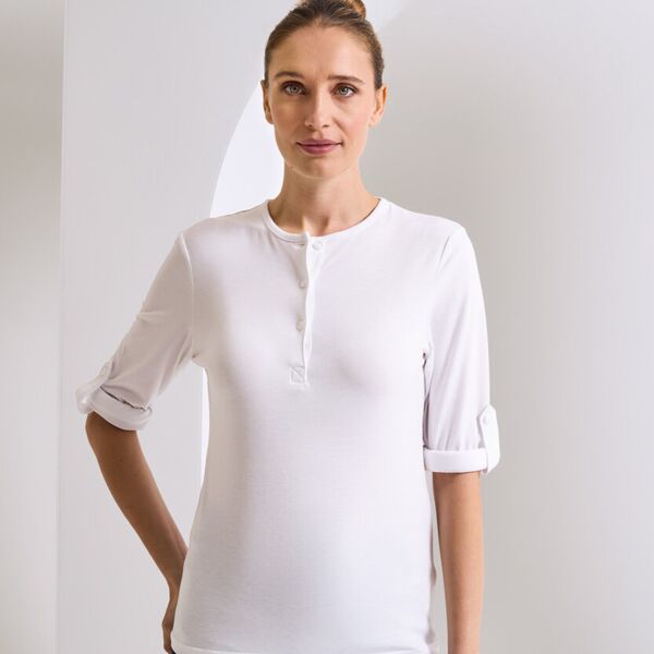 Women's Long John roll-sleeve tee Miniaturansicht