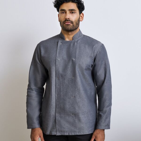 Denim chef's jacket Miniaturansicht