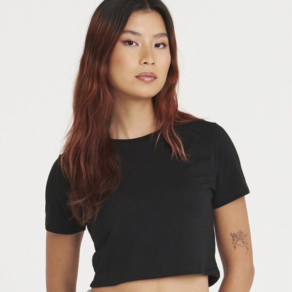 Women's triblend cropped T Miniaturansicht