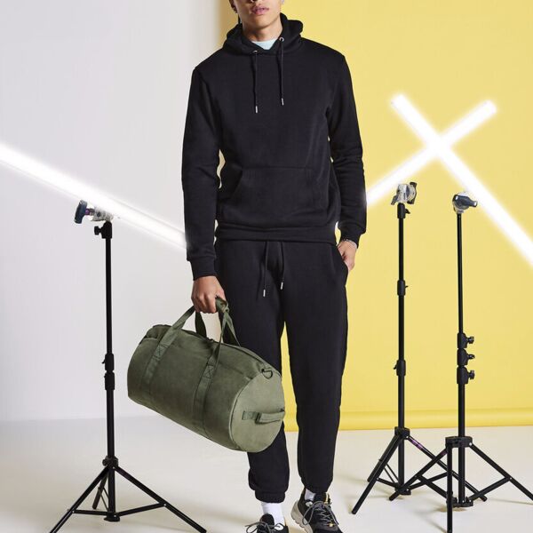 Vintage canvas barrel bag Miniaturansicht