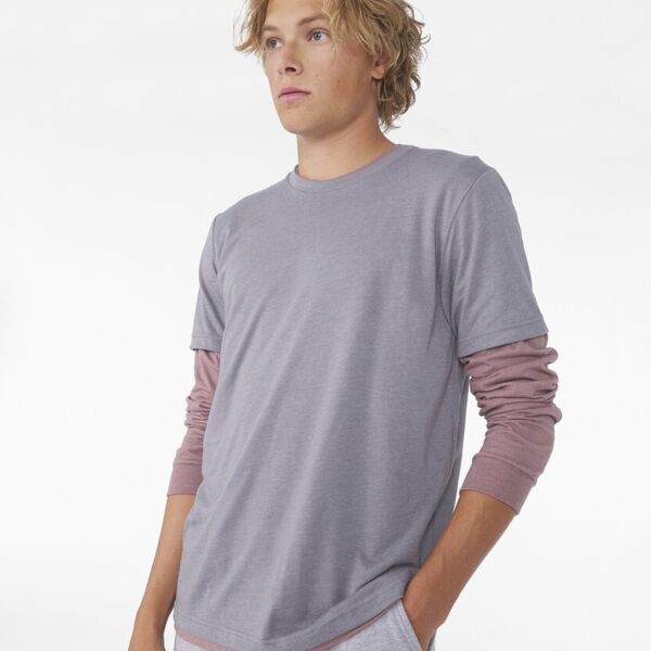 Unisex heather CVC short sleeve t-shirt Miniaturansicht