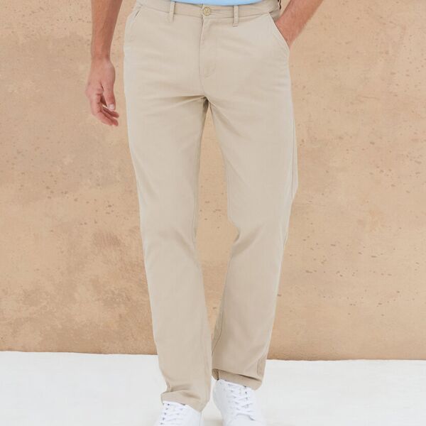 Stretch chinos with flex waistband Miniaturansicht