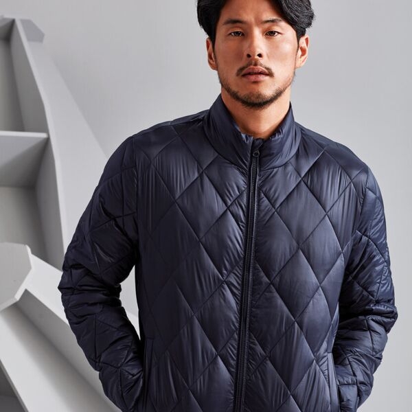 Diamond pane padded Jacket Miniaturansicht
