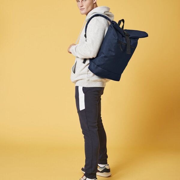 Recycled rolled-top backpack Miniaturansicht