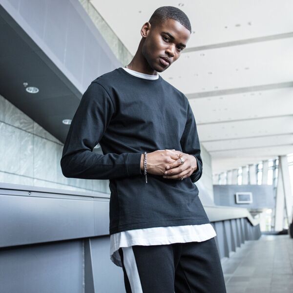 Long sleeve with cuff rib Miniaturansicht