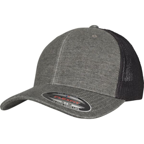 Retro trucker melange cap (6511M) Miniaturansicht