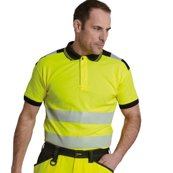PW3 Hi-vis polo shirt (T180) Miniaturansicht
