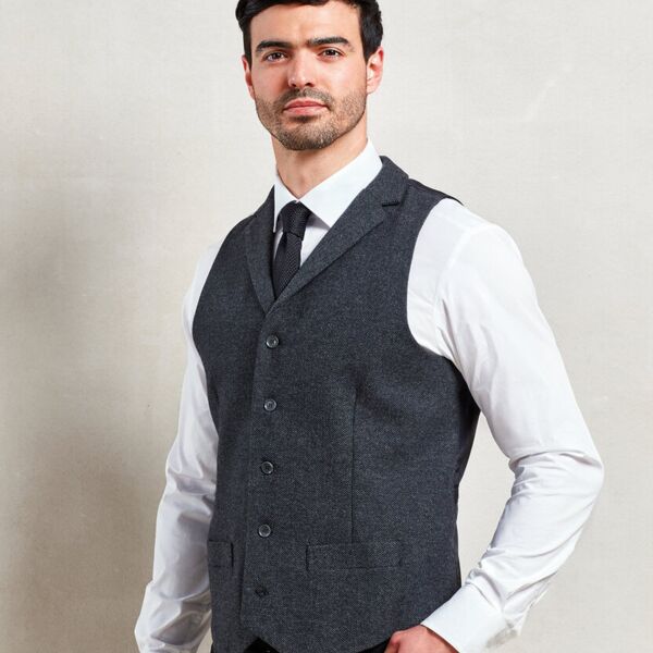 Herringbone waistcoat Miniaturansicht
