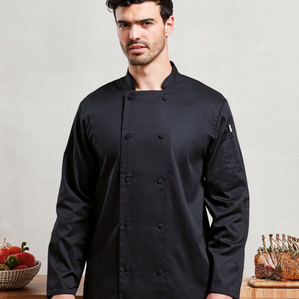 Chef's Coolchecker® long sleeve jacket Miniaturansicht