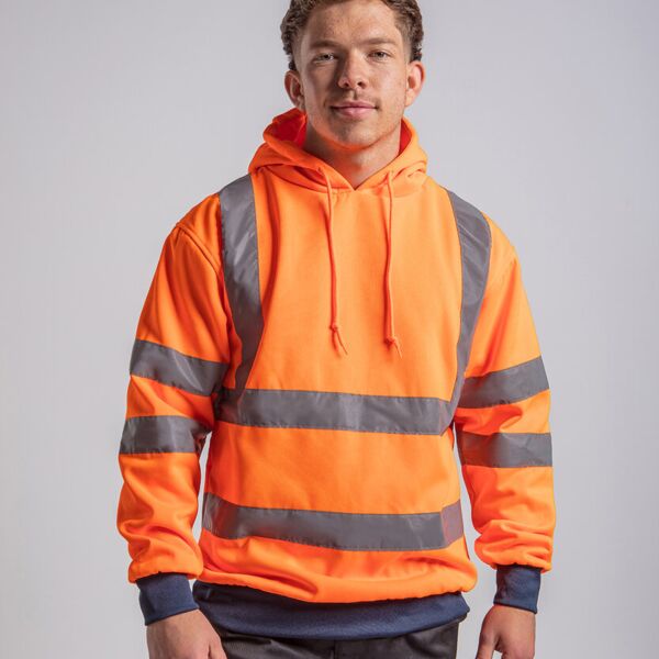 High visibility hoodie Miniaturansicht