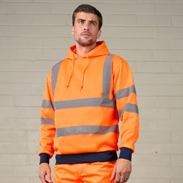 High visibility hoodie Miniaturansicht