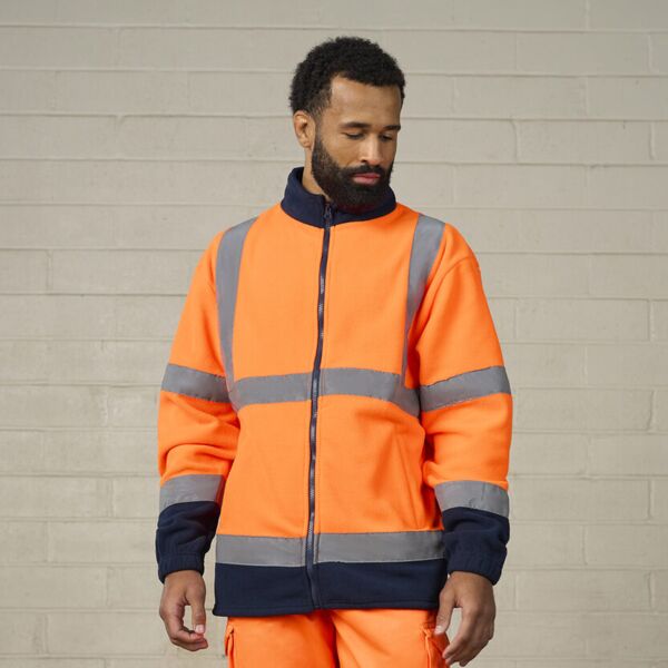High visibility full-zip fleece Miniaturansicht