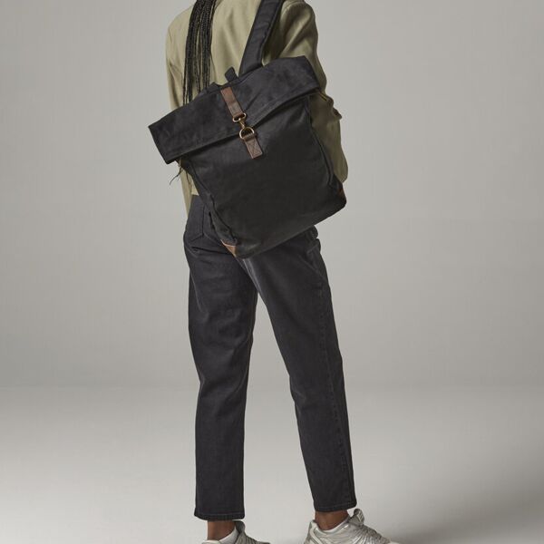 Heritage waxed canvas backpack Miniaturansicht